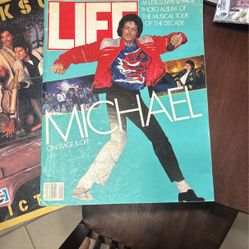 1984 Original Life Magazine Michael Jackson Cover