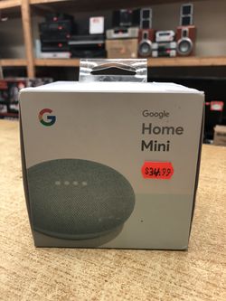 Google Home Mini Smart Speaker ....