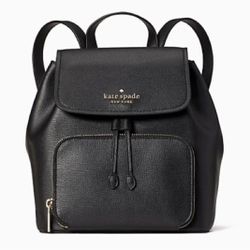 ♠️Kate Spade Darcy Leather Backpack, Black  used only one time practically brand new 