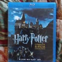 Full 8 Film Harry Potter Collection 