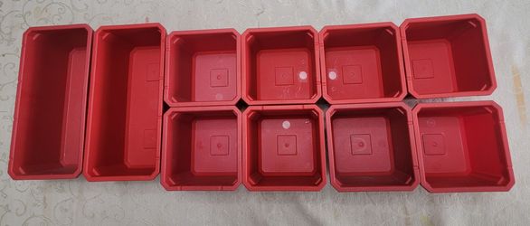 Milwaukee PACKOUT Modular Organizer Storage Bins 10 Pcs