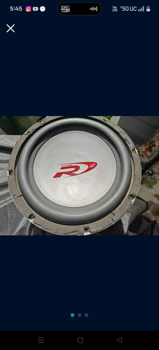 Alpine Type R 12" Sub