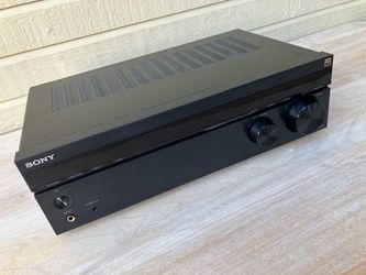 Sony STR-DH190 2-ch Receiver. Phono input for turntables, Bluetooth. A/B speaker switching.