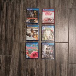 PS4 Games (Qty. 6)