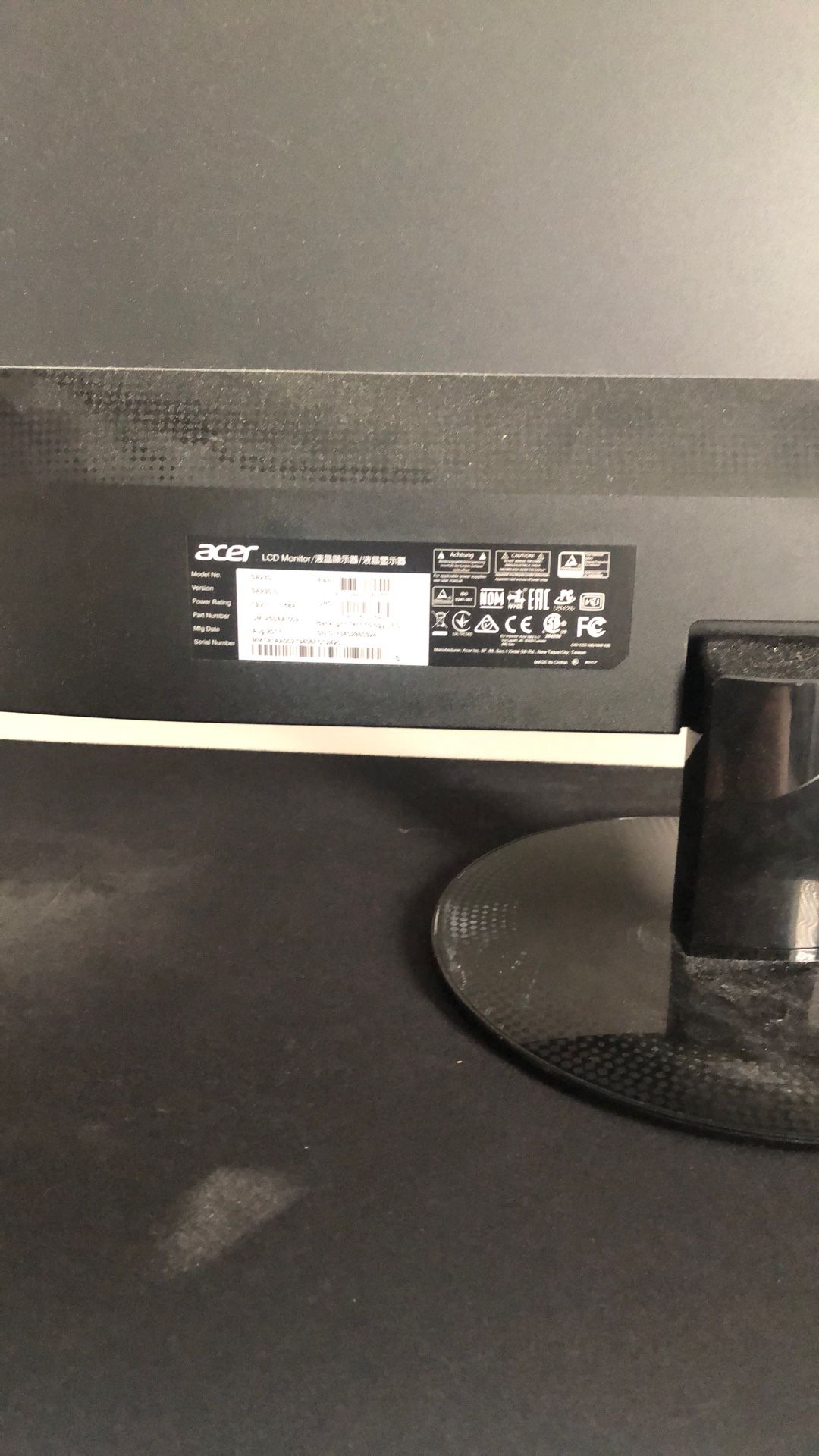 Monitor ACER 24”