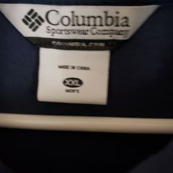 Brand New Men's Columbia Vest Size XXL (Blue)