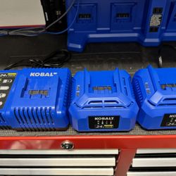 24volt Kobalt Battery chargers 