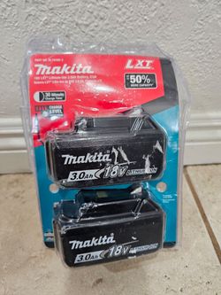 Makita battery combo