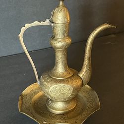 sarma genie brass lamp vintage 