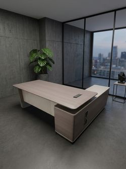 Aurex Desk - Gray