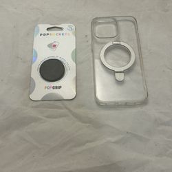 Clear MagSafe iPhone Case + New PopSocket Bundle – Great Deal!