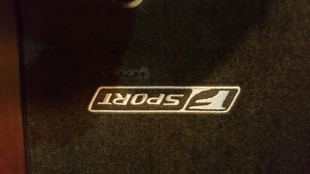 Lexus CT F-Sport floor mats.