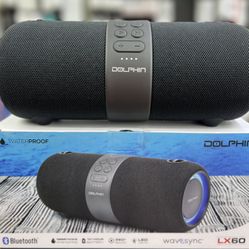 Dolphin LX60 Portable Waterproof Bluetooth Speaker with Strap