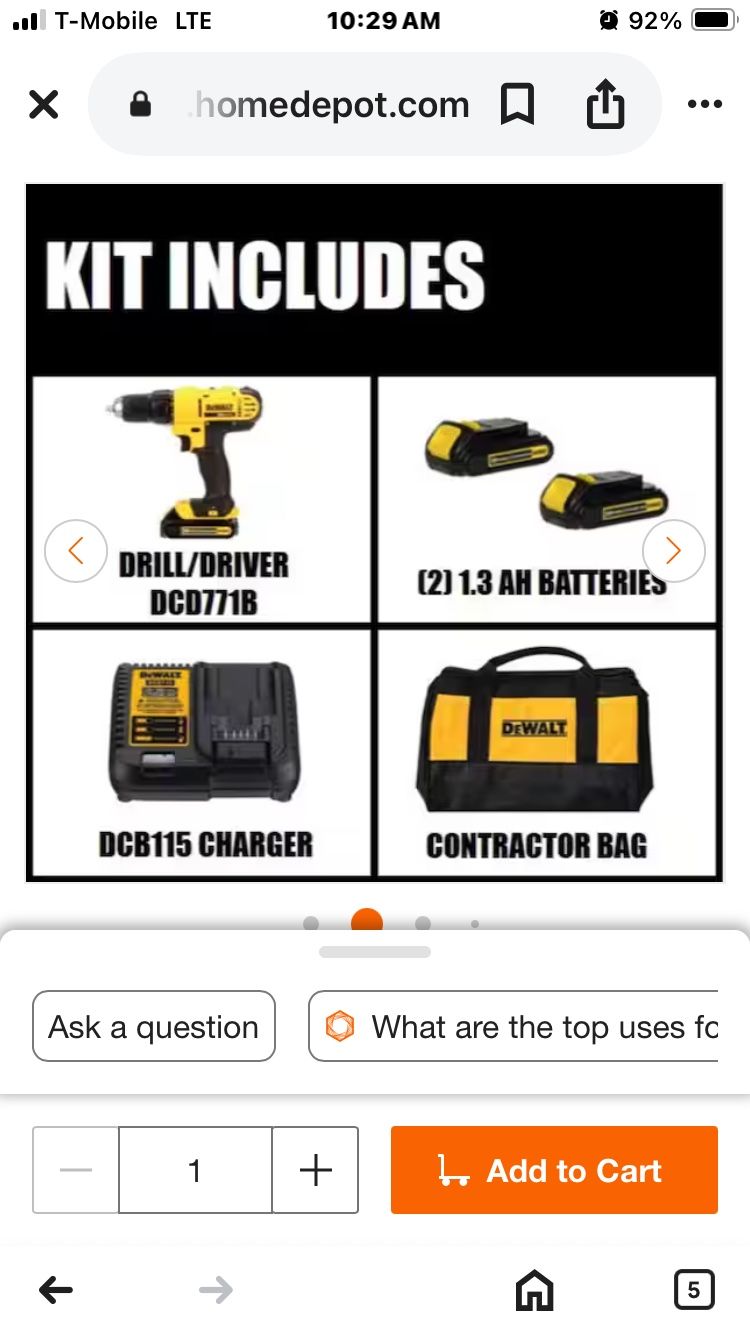 Dewalt Set