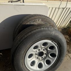 2 Rims And Tires 