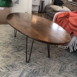 Handsome Walnut Coffee Table