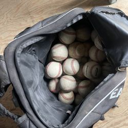 49 Baseball With Baseball Bag