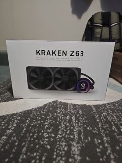 NZXT Kraken Z63 Liquid Cooler with LCD Display