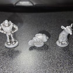 Vintage Monopoly Pixar Edition Pewter Replacement Pieces