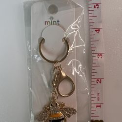 Bling Bumblebee Keychain