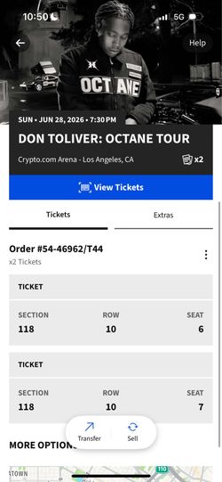 Don Toliver concert tickets