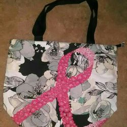 Breast Cancer Tote Bag! Avon!  Brand New!r