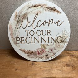 Wedding Sign