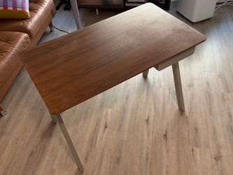 Blu Dot - Stash Desk. Wood Top Desk with Drawer