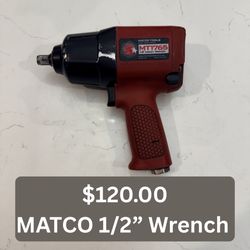 Matco 1/2 Impact Wrench 