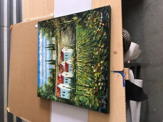 Joie Delgado painting