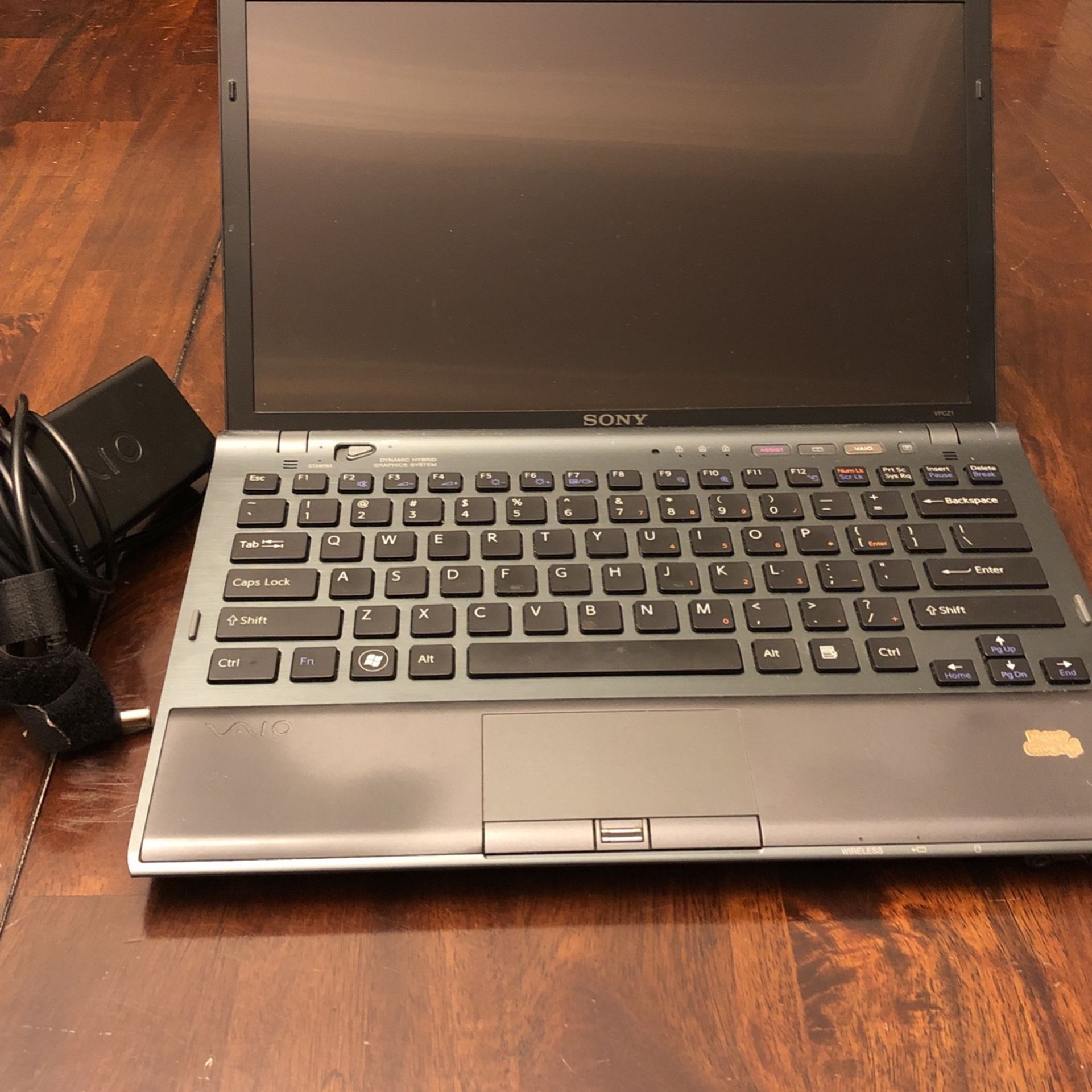 Sony Vaio Laptop Sell For Parts PCG3112T. With Power cord