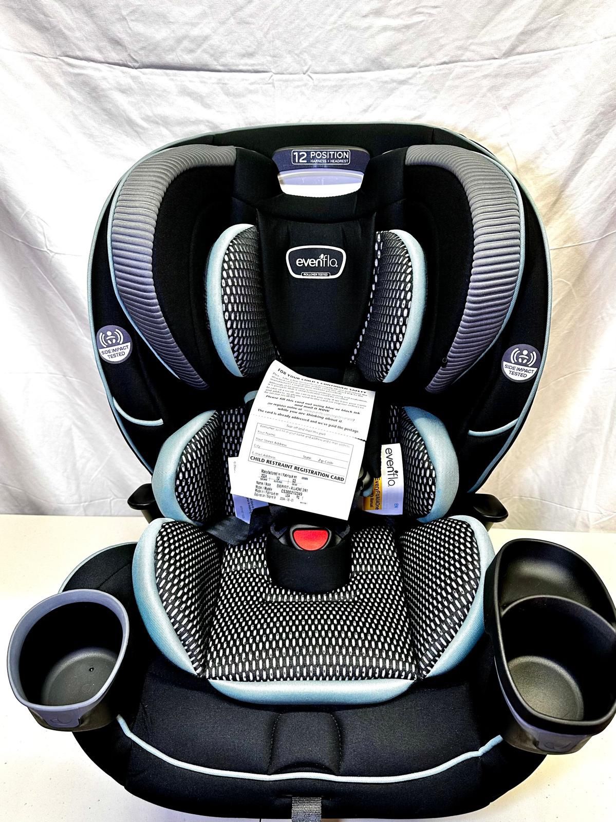 Evenflo EveryFit/All4One 3 in 1 Convertible Car Seat Quick Clean Cover  Atlas Green