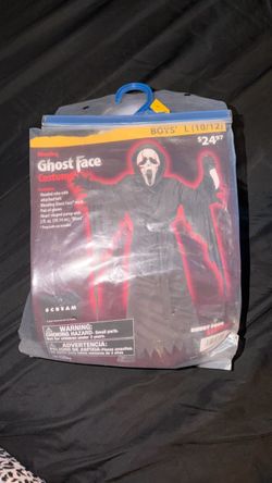 Ghost face costume