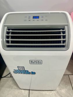 Vendo aire acondicionado portátil BLACK+DECKER de alta potencia (14,000 BTU ASHRAE / Modelo BPACT14WT), ideal para enfriar salas o recámaras grandes r