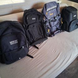back packs $5 each 