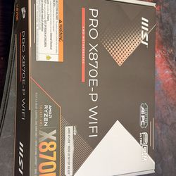 MSI X870E-P Pro WiFi AM5 Motherboard