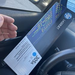 HP 305A Cyan Original LaserJet Toner Cartridge, CE411A