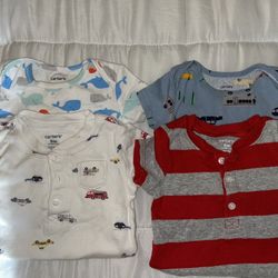 Lot of Carter’s 9 Month Boys Bodysuits (8 Pieces 