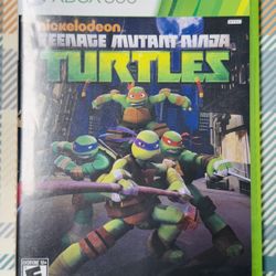 Teenage Mutant Ninja Turtles - Tested - (Microsoft Xbox 360, 2013) Fast Shipping