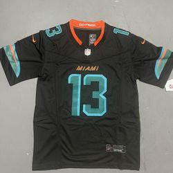 Miami Dolphins Marino Rivalry Jerseys Sizes Small and 2XL