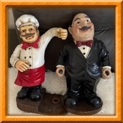 BUTLER & CHEF(USED) GREAT CONDITION $30 FOR BOTH