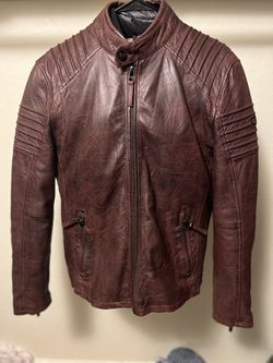 Italian Leather Biker Jacket
