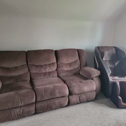 Recliner Sofa And Massage Chair 
