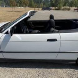 Convertible BMW E36 1994 white
