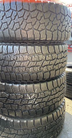 4 Llantas Usadas Lt 295/70/18 3 Open Range & 1 Falken $250 las 4