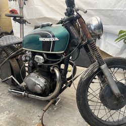 Two Honda cb350