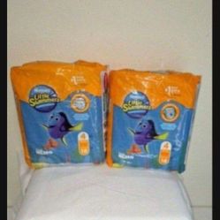 Huggies Little Swimmers Finding Nemo-Size 4 -36 Swim Diapers