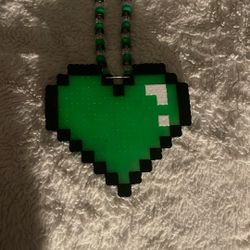 Glow In The Dark Heart Perler