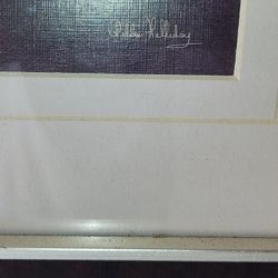 Original Framed Floral PO Ainting By 