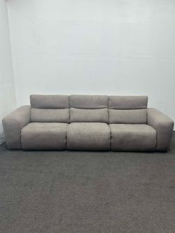 Living Spaces 3 Piece Electric Recliner Couch - With Delivery And Setup